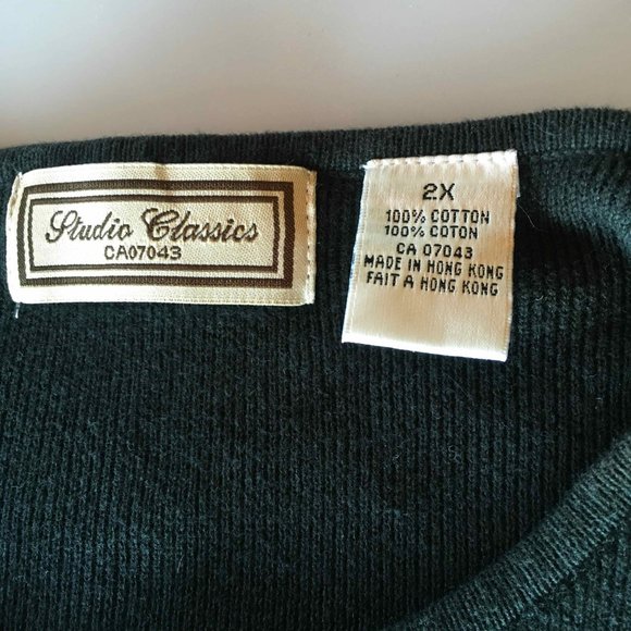 Studio Classics Button-Up Sweater - Picture 3 of 6